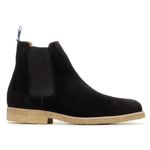 Bota Modena Chelsea Boot Camurça Preta