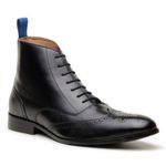 Bota Oxford Monza Brogue Preta