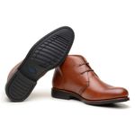 Bota Turim Chukka Boot Casual Conhaque