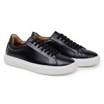 Tênis Spezia Masculino Couro Preto