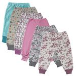 Mijão Bebe Menina Kit 8 Calças Flanelado Mijãozinho