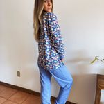 Pijama Feminino OWL Azul