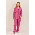 Pijama Feminino Lorena Rosa escuro