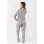 Pijama Feminino Liz Cinza