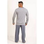 Pijama Masculino Raul Azul Mescla em PV