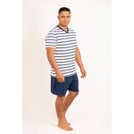 Pijama Masculino 7772.438 Azul Marinho em Viscolycra
