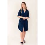 Robe Matilde Azul Marinho de Liganete