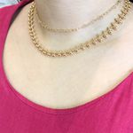 Choker Bolinhas Banhada Ouro 18K