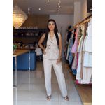 CONJUNTO ALFAITARIA PARKA CAQUI 40 QUERIDA 