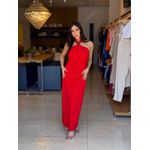 VESTIDO FRENTE ÚNICA VERMELHO SHA SHA 