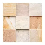  Pedra São Tomé Tipo Exportação Mesclada - 10 X 10cm