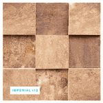 Mosaico Pedra Natural Imperial L10 30X30 Mesclado