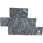 Pedra Miracema Preto Indiano com 19 Pecas 0,5m² 11,5x23cm