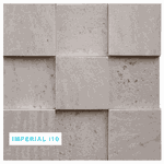 Mosaico Pedra Natural Imperial L10 30x30 Branco