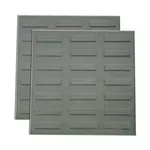 Piso Rampa Filete Cinza 30,7x30,7cm Caixa com 0,47 m²