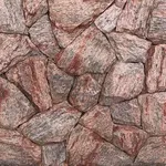 Pedra Madeira Bruta Vermelha