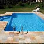 Pedra Para Piscina São Tomé Amarela - 30 X 30cm