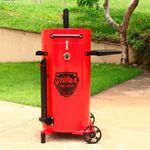 Churrasqueira Defumação Pit Smoker Grillex - Vermelha / Preta