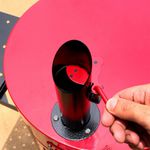 Churrasqueira Defumação Pit Smoker Grillex - Vermelha / Preta