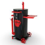 CHURRASQUEIRA DEFUMAÇÃO PIT SMOKER GRILLEX - PRETA / VERMELHA