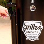 CHURRASQUEIRA DEFUMAÇÃO PIT SMOKER GRILLEX - PRETA / PRETA