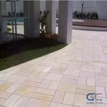  Pedra Para Piscina São Tomé Mesclada - 18 X 37cm