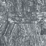 Pedra Miracema Preto Indiano com 19 Pecas 0,5m² 11,5x23cm
