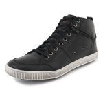 Botinha Masculina Preto em Couro Legítimo Casual Confortável