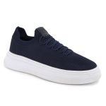 Tênis Masculino Nautico Knit Calce Fácil Azul Leve e Confortável 