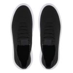 Tênis Masculino Palha Preto Calce Fácil Preto Leve e Confortável