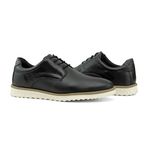 Sapato Masculino Preto Casual Oxford Social Elegante Esporte Fino