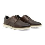 Sapato Masculino Pinhão Casual Oxford Social Elegante Esporte