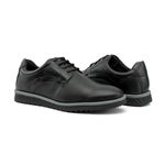 Sapato Masculino Black Casual Oxford Social Elegante Esporte