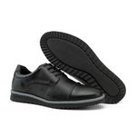 Sapato Casual Masculino Oxford Black Derby De Alta Qualidade