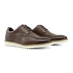 Sapato Masculino Pinhão Casual Oxford Social Elegante Esporte Dia a Dia