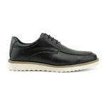 Sapato Masculino Preto Casual Oxford Social Elegante Esporte Dia a Dia