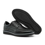 Sapato Masculino Black Casual Oxford Social Elegante Esporte Dia a Dia