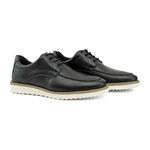 Sapato Masculino Preto Casual Oxford Social Elegante Esporte Dia a Dia