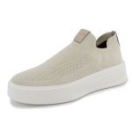 Tênis Masculino Palha Knit Sem Cadarço Casual Leve Confortável