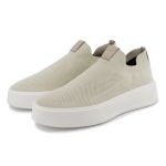 Tênis Masculino Palha Knit Sem Cadarço Casual Leve Confortável