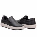 Tenis Slip On Masculino Preto Super Confortável Casual
