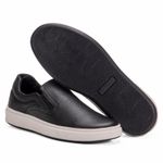 Tenis Slip On Masculino Preto Super Confortável Casual