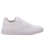 Tênis Masculino Sneaker Branco Casual Sola Alta Leve e Com Estilo 