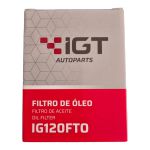 Filtro De Óleo IGT IG120FTO Fiat Mobi Uno Palio Civic Nacional