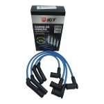 Cabo de Velas de Ignição Supressivo IGT 100% Silicone 8mm Ford FO02 GNV