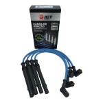 Cabo de Velas de Ignição Supressivo IGT 100% silicone 8mm RENAULT RN16 GNV