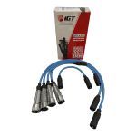 Cabo de Velas de Ignição Supressivo IGT 100% silicone 8mm VW18 GNV