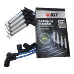 Cabo de Velas de Ignição Supressivo IGT 100% silicone 8mm GM/FIAT GM73 GNV