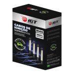 Cabo de Velas de Ignição Supressivo IGT 100% silicone 8mm VW25 GNV