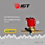 Eletroválvula (solenoide) Combustível IGT para Carro carburado GNV